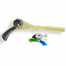 Danco 10071 Microban Dual Flush Toilet Handle, Chrome