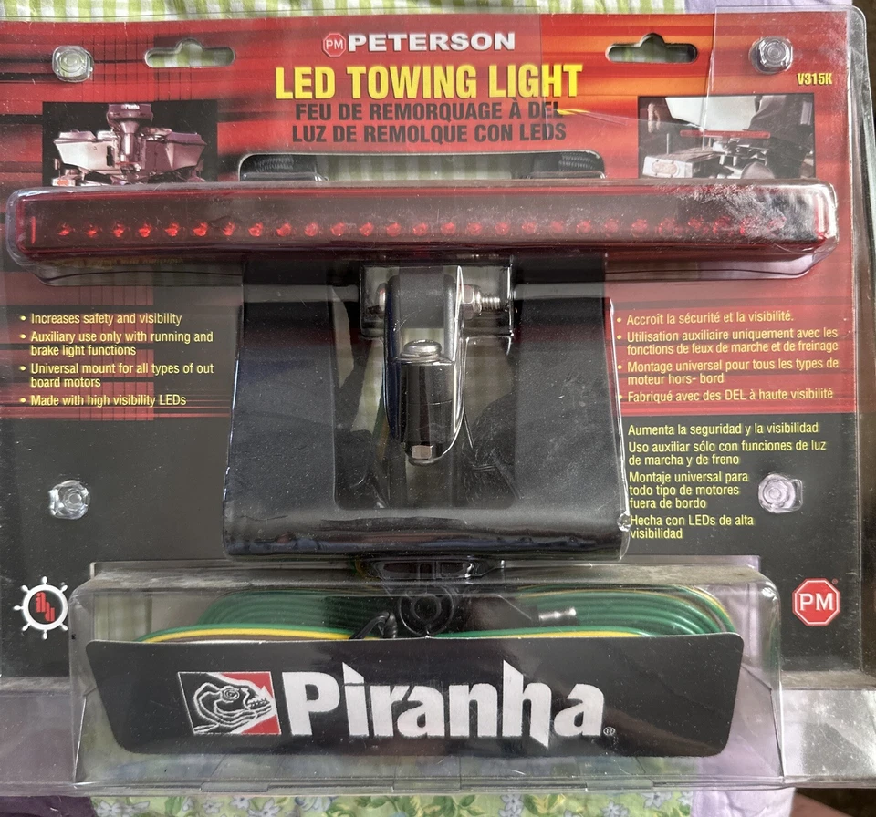 Светодиодный буксировочный фонарь Peterson Piranha модель V315K - Изображение 2 из 4