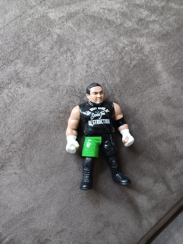 wwf hasbro  wwe mattel retros  series  9  samoa jo...