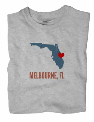 Melbourne Florida FL T-Shirt HEART