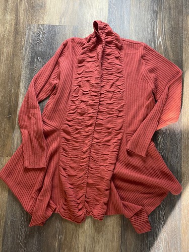 Ashley Stewart Womens Open Cardigan 