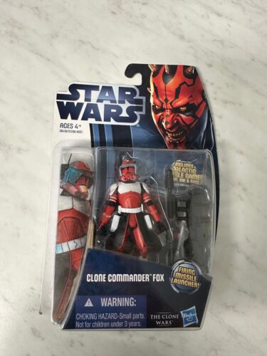 Hasbro Star Wars The Clone Wars Clone Commander Fox 2012 Action Figure - Picture 1 of 3