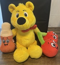 Haribo Goldbear, CocaCola, Cherries Scented Plush Lot, Gummy Candy Plush