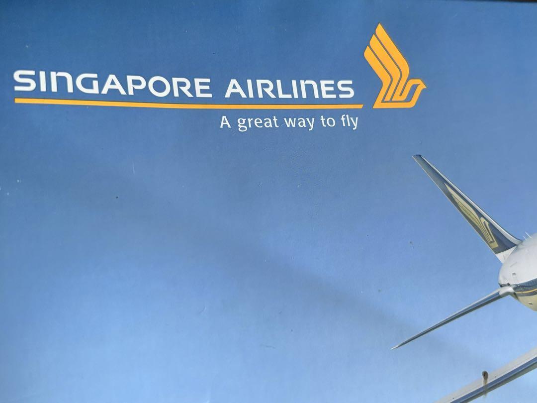 Singapore Airlines B787-10 S Ingapore Air.Com Original | eBay