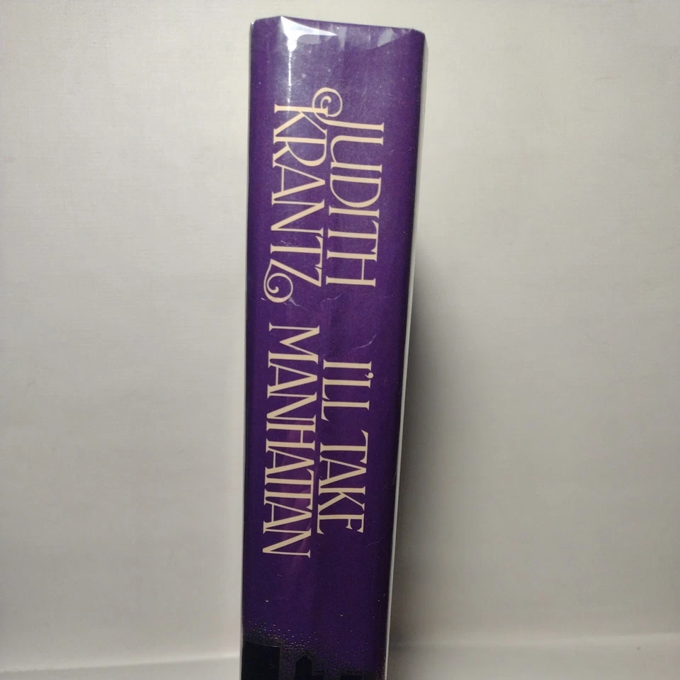 I'll Take Manhattan by Judith Krantz -1986 -1st edition -Ex Library Hardcover - Image 2 of 4