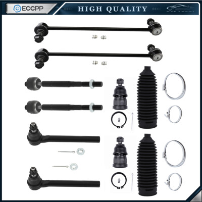 #ad 10pc Front Tie Rod Ends Ball Joints Sway Bars For 2005 2009 2010 HONDA ODYSSEY $54.61