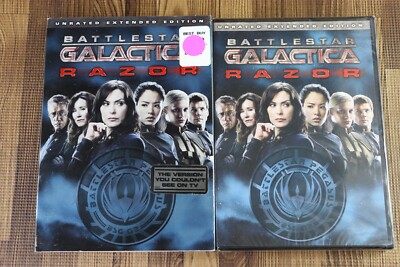 Battlestar Galactica Razor w/ Slipcover (DVD, 2007, Unrated) FACTORY SEALED 