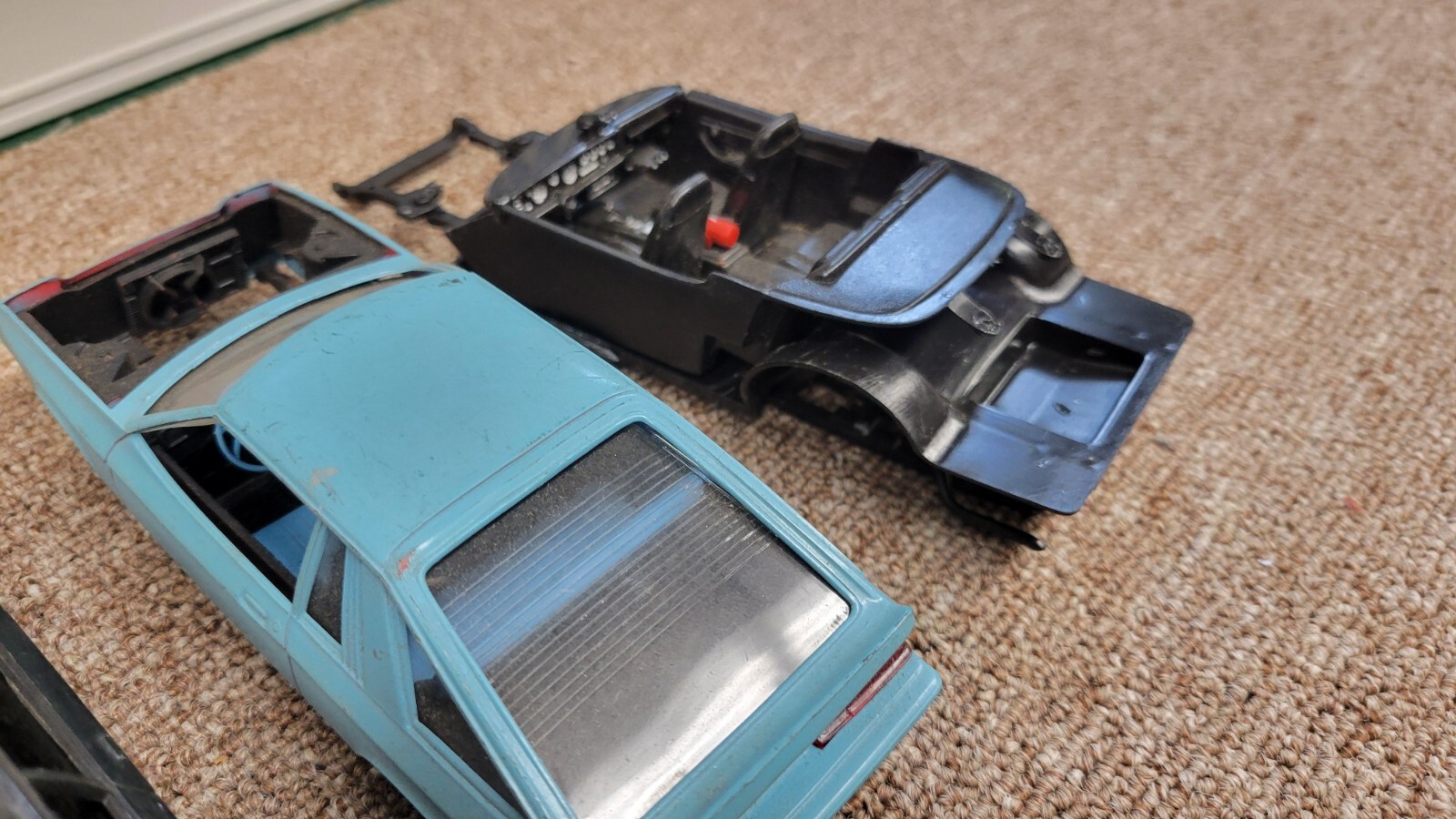 Fourpiece Lot Of Built Dodge Plastic Model Cars Parts Lot eBay