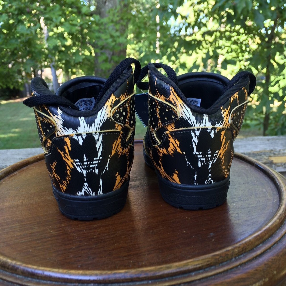 BABY SIZE 6K ADIDAS JEREMY SCOTT JS INSTINCT HI LEOPARD D65986