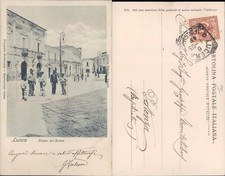 LUCERA,PIAZZA DEL DUOMO,ANIMATA,PRIMI 900,SUPER++-PUGLIA-(FG)FP/VG-47214