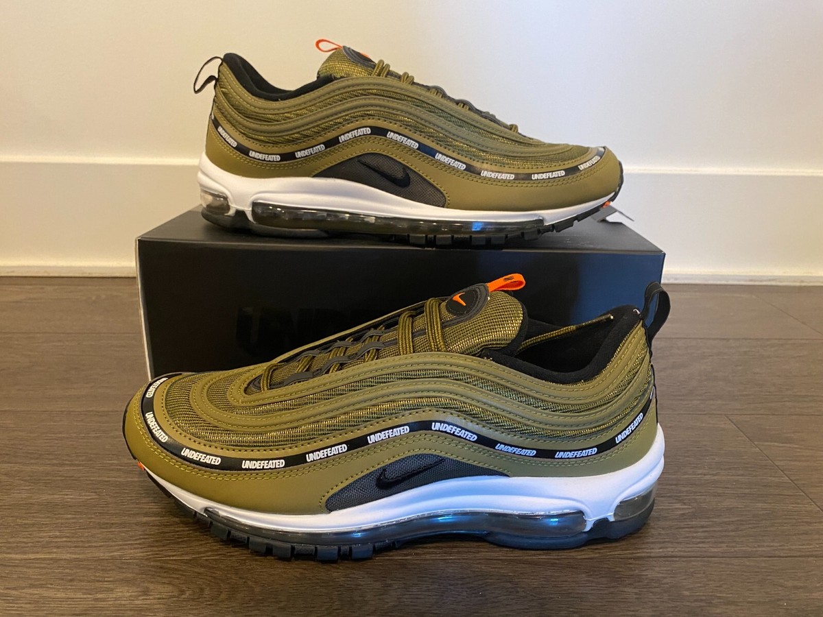 Size 10 - Nike Undefeated x Air Max 97 Militia Green 194954071749