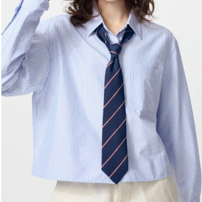 UNIQLO JW Anderson 2025 Oxford Shirt Spring/Summer S-XL Striped Short NEW JAPAN