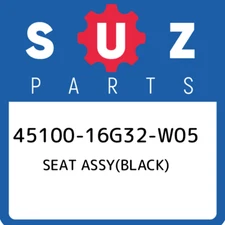 45100-16G32-W05 Suzuki Seat assy(black) 4510016G32W05, New Genuine OEM Part