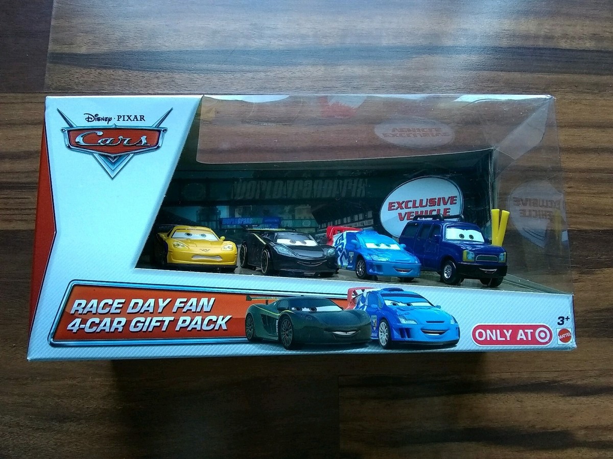 Disney Pixar Cars Race Day Fan 4-pack F7 for sale online | eBay