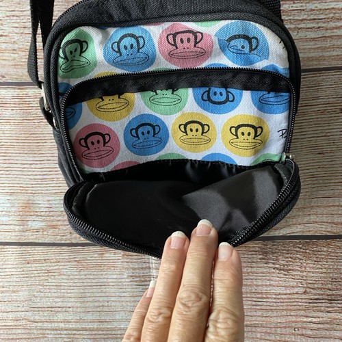 Paul Frank Cross Body Bag ~ Julius & Friends ~ Messenger, Shoulder, 3 Pocket - Picture 8 of 12