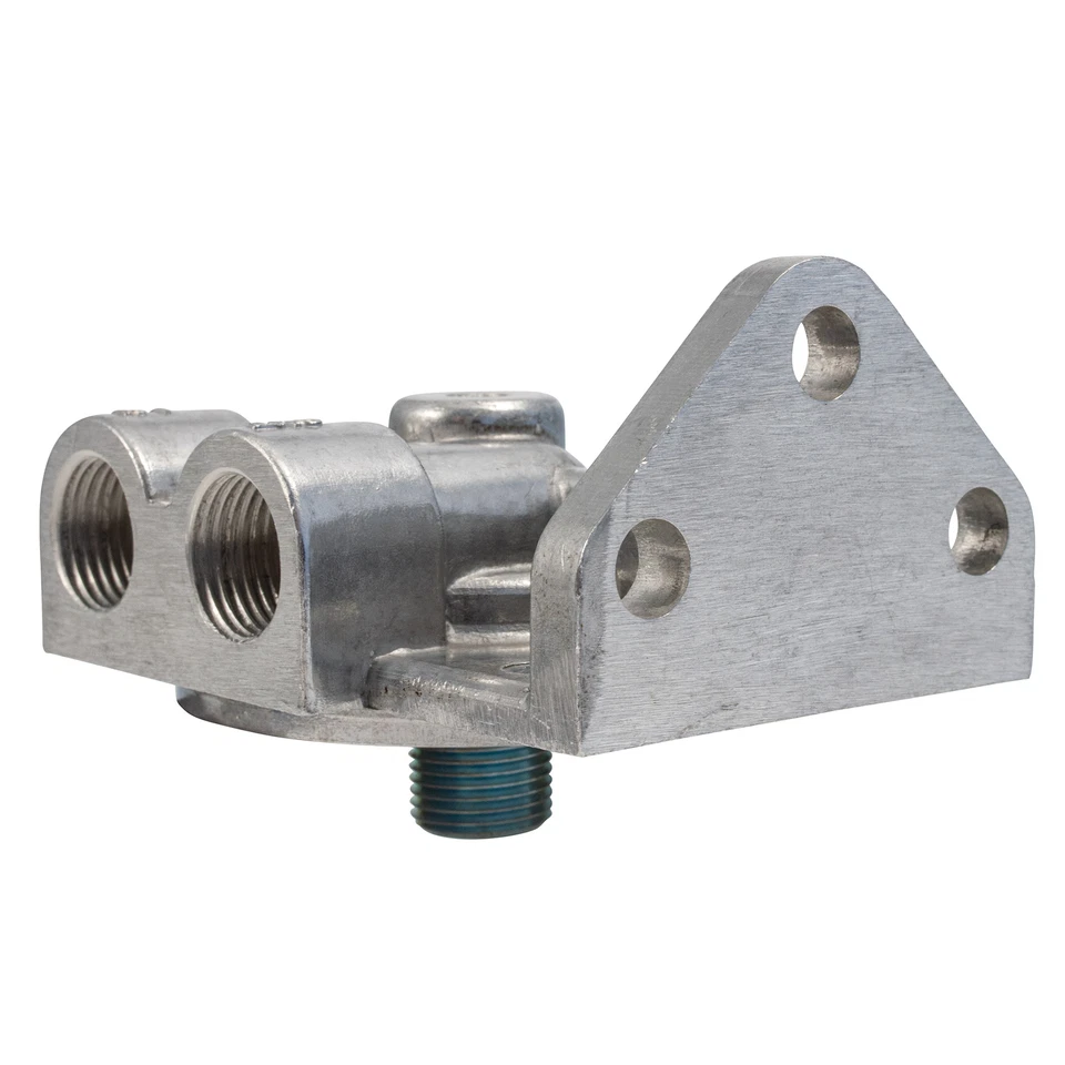 Mocal Motorsport Remote Oil Filter Head - Right Hand 1/2 Inch NPTF Ports - Image 3 of 4