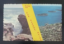 U.S-1970-BAR HABOR, MAINE TO ROCHESTER, NEW YORK-POST CARD-USED-J1335