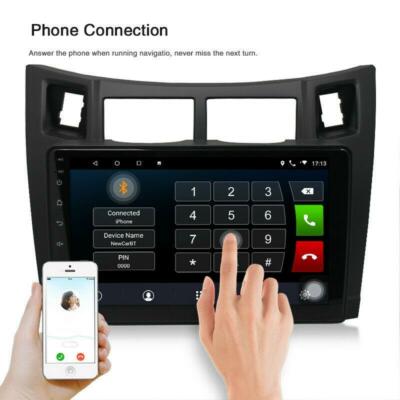 9 Android 10.1 Car Video MP5 Player GPS Wifi 1G+16G Fit For Toyota Yaris 2008-11