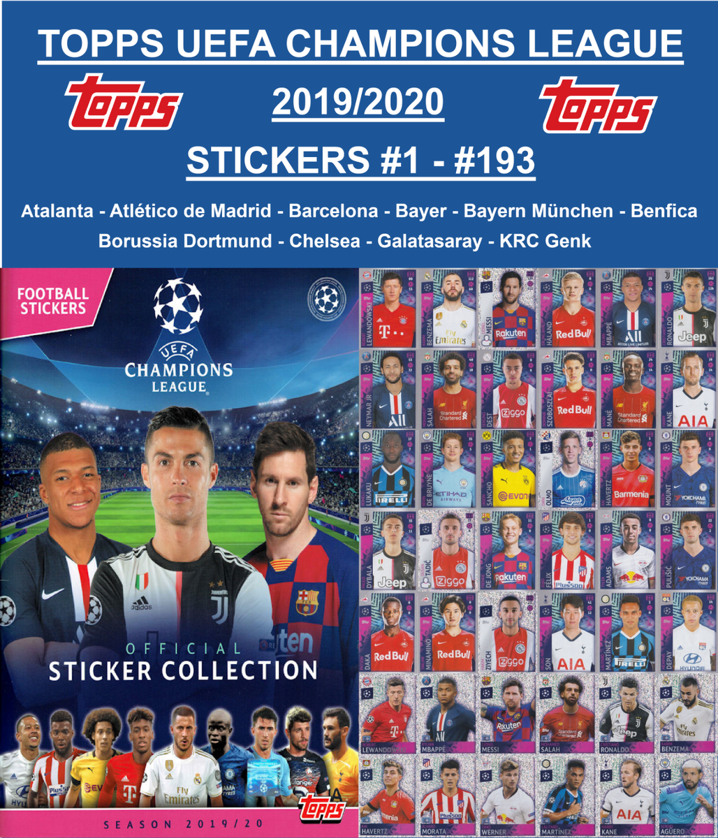 Topps - UEFA Champions League Official Collection 2019/20