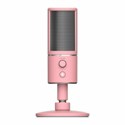 配信機器・PA機器・レコーディング機器 Razer Seiren X Quartz pink Razer Seiren X USB Condenser Microphone - Quartz Edition for