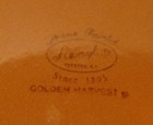 STANGL Pottery Trenton NJ GOLDEN HARVEST 10" Plate MINT Condition!!! — photo 3