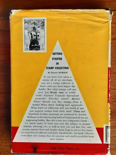Getting Started In Stamp Collecting By Burton Hobson - 1964 Vintage - UKFreepost - Picture 4 of 5