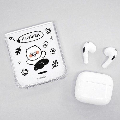 Kakao Friends Choonsik Doodle Clear Cushion Case Galaxy Z Flip6 Z Flip5 - 第 2/15 張圖片