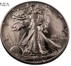 1939-D Walking Liberty Half Dollar ~ Borderline Uncirculated AU++ ~ 90% Silver