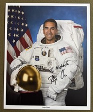 RAJA CHARI SIGNED 8x10 PHOTO NASA ASTRONAUT AUTHENTIC AUTOGRAPH