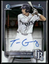 2025 Bowman Draft - Taitn Gray Auto #CPA-TG