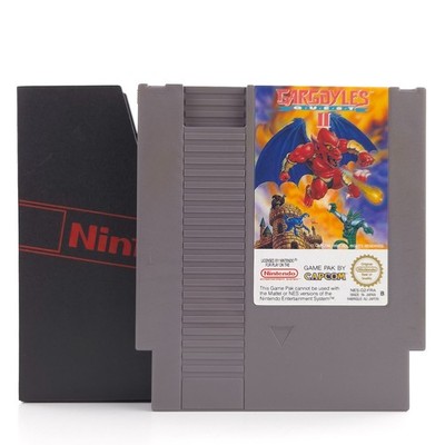 Nintendo NES Spiel: Gargoyles Quest II - Modul und Schuber (PAL-B FRA) Cartridge