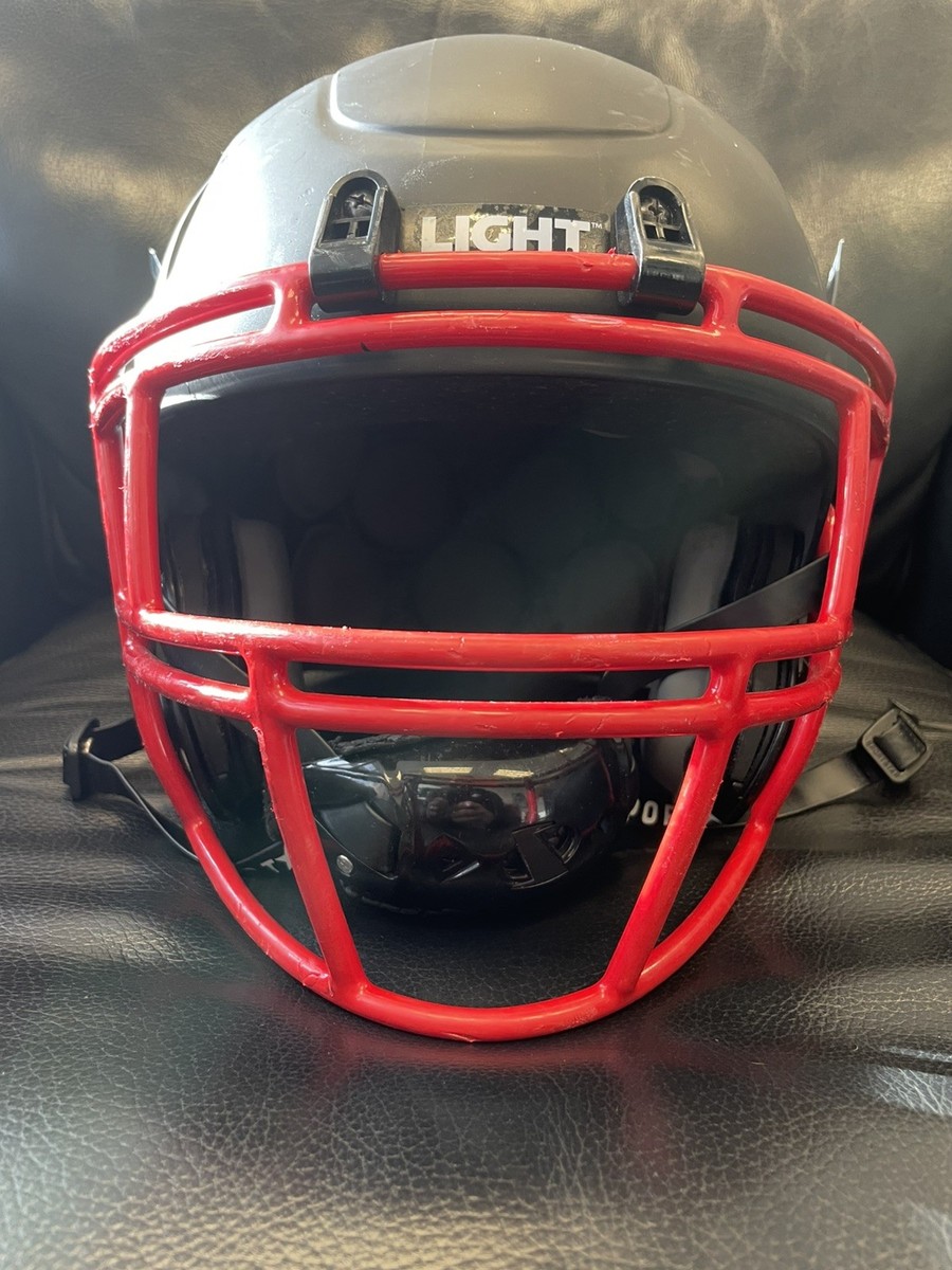 Light Helmets Varsity LS2-CV Adult Medium Football Helmet - Black