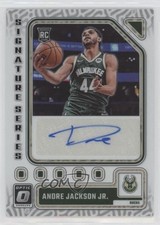 2023-24 Panini Donruss Optic Signature Series Andre Jackson Jr #SS-AJJ Auto 1a07