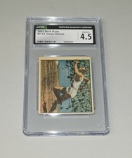 1951 BERK ROSS TRACK & FIELD #3-18 JESSE OWENS CGC VG/EX+ 4.5