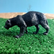 Figurine panthère 4 pouces gros chats animal sauvage figurine PVC jouet de collection