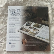 Creative Memories NIP 12x12 Old Style Page Protectors 15 count plus 1 Free Ship