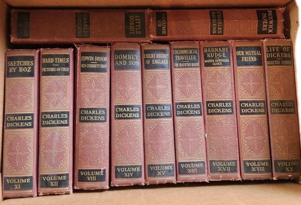 查尔斯* 狄更斯典藏版古董及收藏书籍| eBay