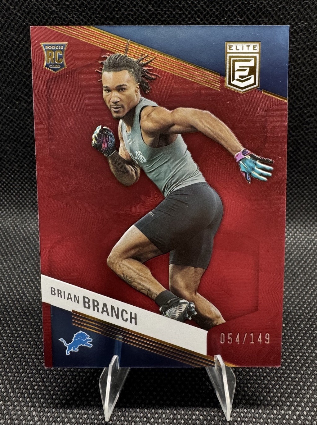 Brian Branch Panini Donruss Elite #107 Maroon