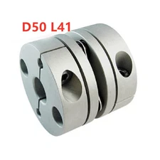 D50 L41 Single Disc Flexible Shaft Coupling 10mm-25mm CNC Stepping Servo Motor