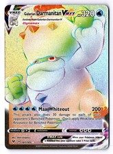 galarian darmanitan pokemon card value Galarian Darmanitan VMax - 037/185 Full Art Ultra Rare