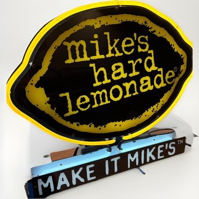 Mikes Hard Lemonade LED Schild Bar-Garage-ManCave-SheShed