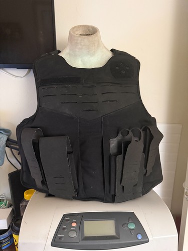 Body Armor Vest with Plates Level II 05/2021