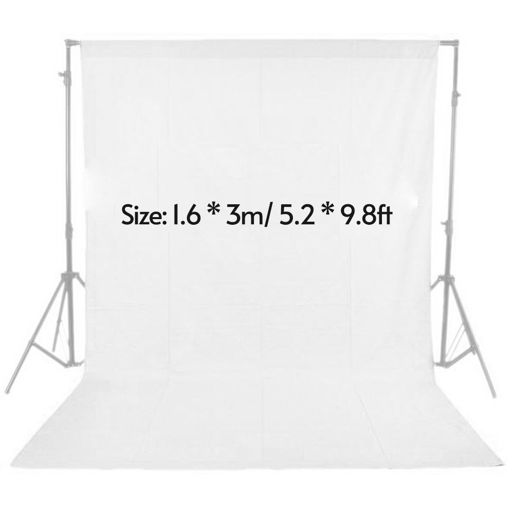 Nonwoven Fabric Backdrop Great For Studio Shooting Black 1.6 *