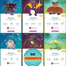 Pokémon PTC Go - Shiny Gigantamax Charizard ...