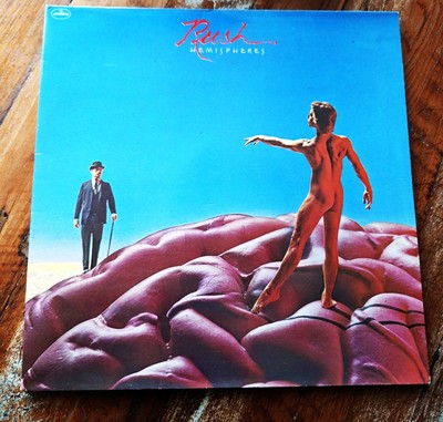 RUSH  Hemispheres Vinyl LP Schallplatte Original  Ausgabe aus 1978