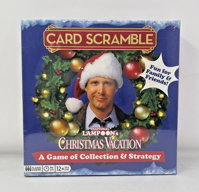 NATIONAL LAMPOON'S CHRISTMAS VACATION CARD SCRAMBLE GAME NEW SEALED!