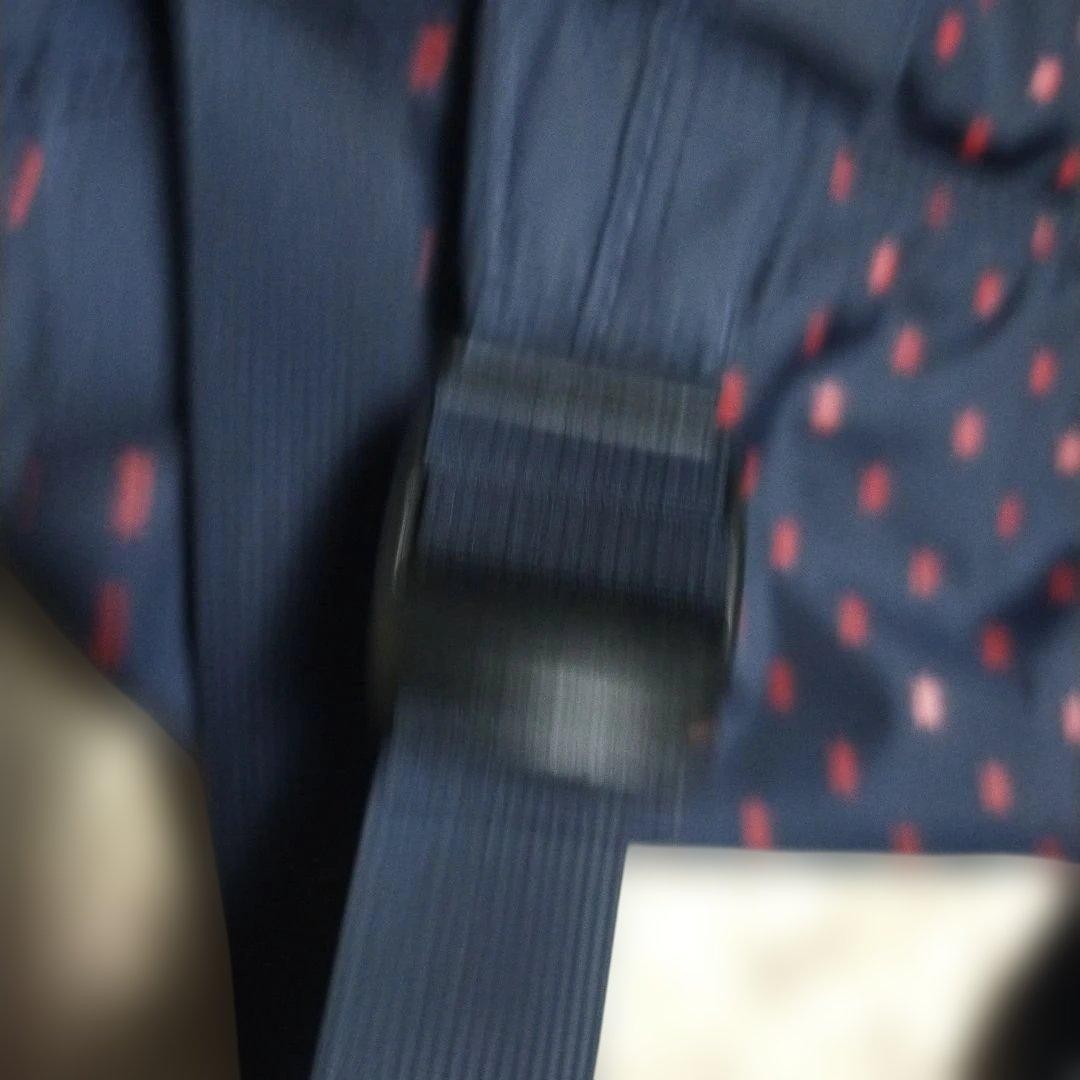 Porter Star Pattern Navy Backpack Nylon Front Poc… - image 8