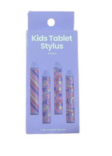 Kids Tablet Stylus 4 Pack - Universal Styluses Fun Design Touch Screen Pen