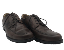 Chaps Men's Dress Shoes 96-26852 Brown Leather Lace Up Business SZ 12M