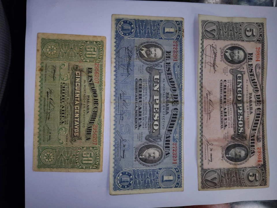 Billetes Antiguos De Mexico - Image 2 of 4